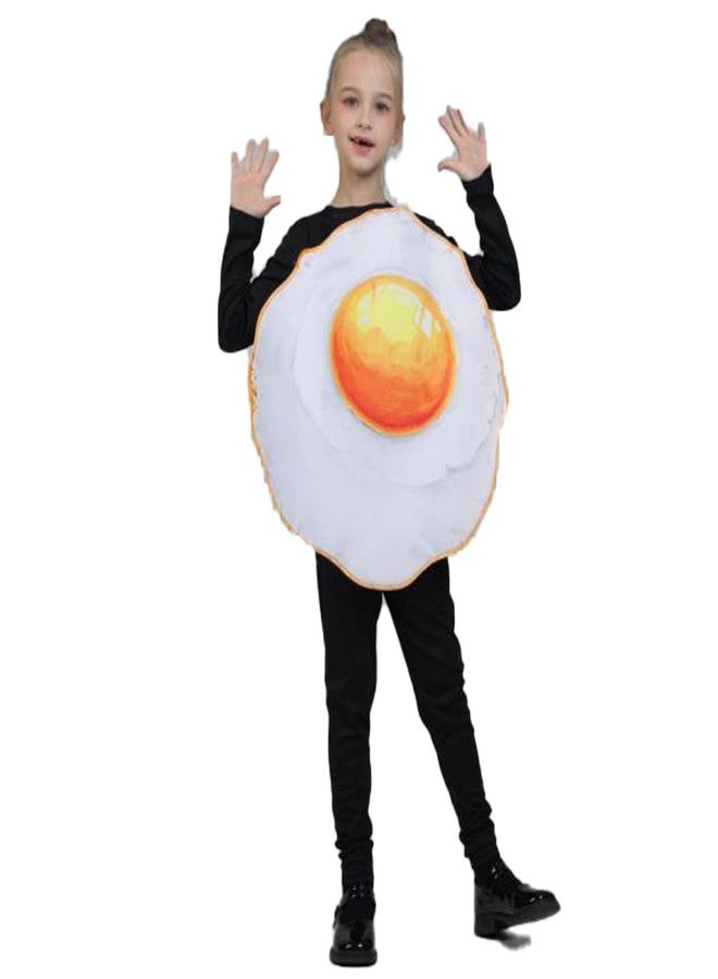DSplay Unisex Kids Fried Egg Costumes - Image 1